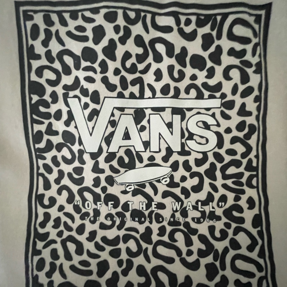 Vans Leopard Print T-Shirt